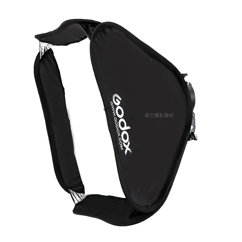 Godox Регулируемый софтбокс для вспышки 50x50 см с S-образным кронштейном + сотовая сетка для вспышки Speedlite студийная съемка