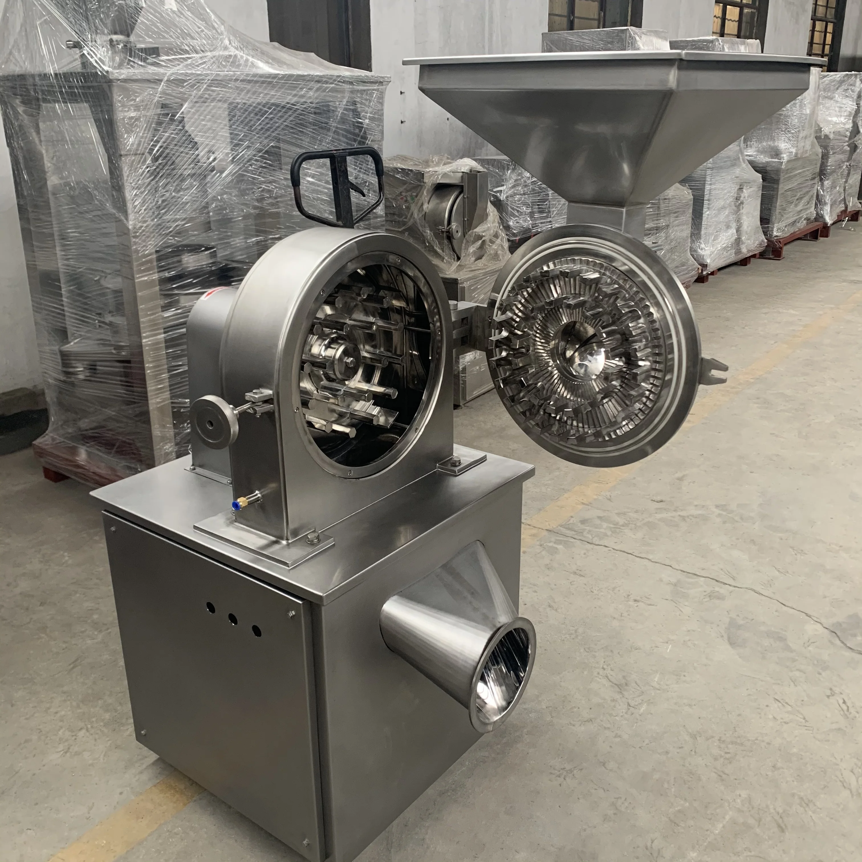 Automatic Macadamia Nut Coconut Powder Egg Shell Grinding Machine