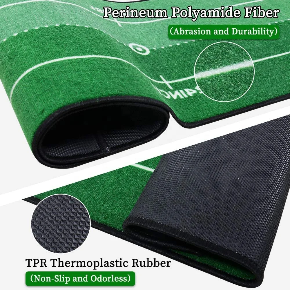 Custom training aid Design golf putting Mat logo practice Carpets For indoor