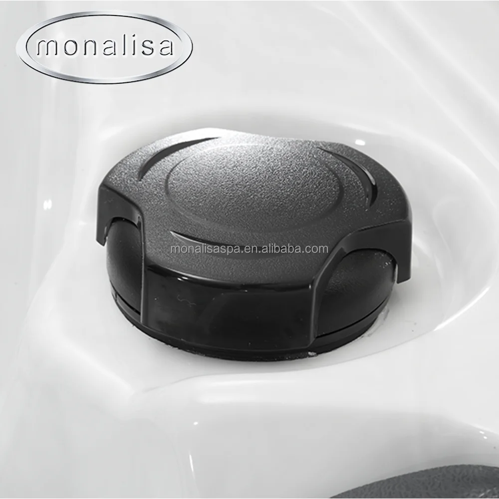 Massage Outdoor Jet Whirlpool Bath Tub Acrylic Ozone Bath Spa Capsule Modern Freestanding Hot Tub for 7 Person