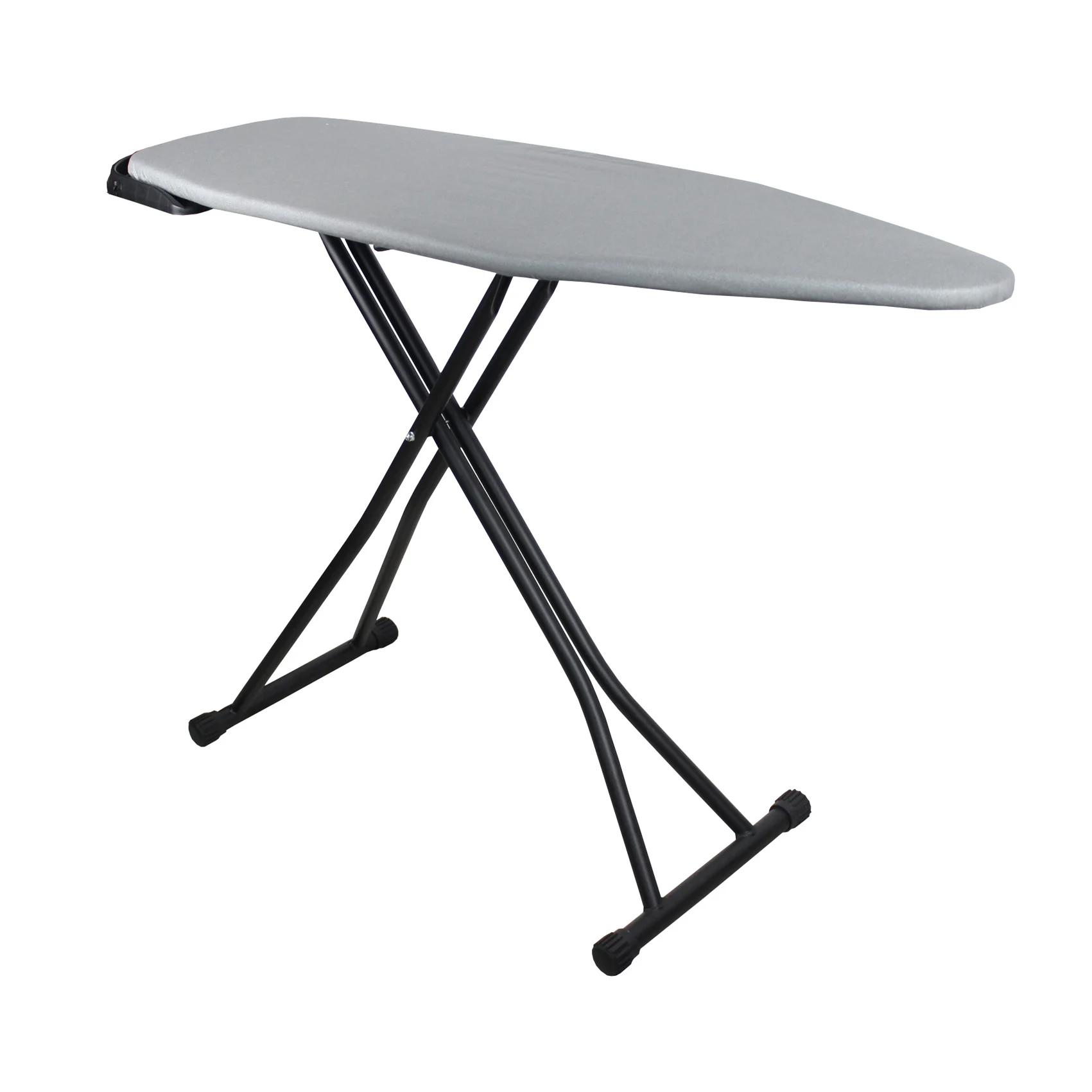 Space Saving big size Ironing Board with retractable plastic iron rack