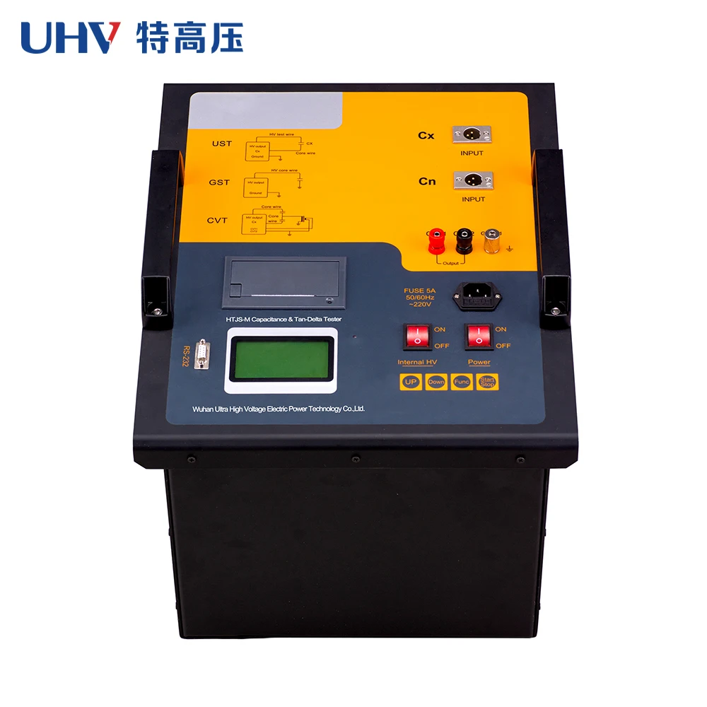 HTJS-M intelligent dielectric loss tester anti-interference dielectric loss measuring instrument motor dielectric loss tester
