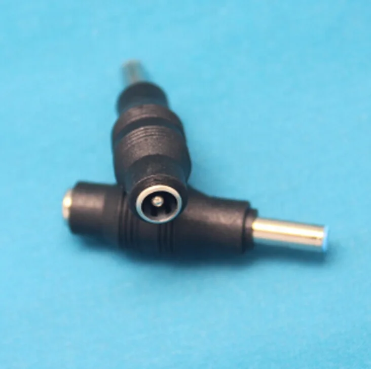 DC 5.5*2.1mm Female to 4.5*3.0mm Male DC Power Jack Plug Adapter Connector for HP PC Laptop Camera Adapter etc.