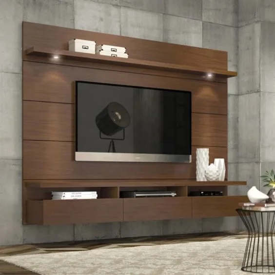 Luxury Living Room Furniture Home Usage TV Stands Modular Living Room MDF Modern Desgin Wall Unit TV Table Cabinet