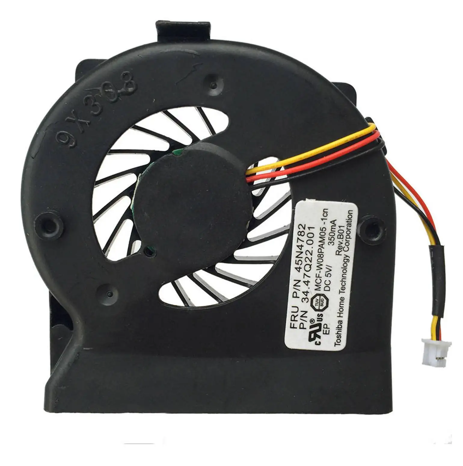 Новый вентилятор для IBM Thinkpad X200 X200S X200T X201 X201I, охлаждающий вентилятор для процессора 45N4782