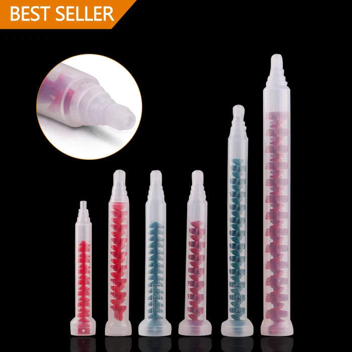 5Mm Epoxy Tip Silicone Sealant Tips Nozzle Mixer Bayonet Mixing Nozzles