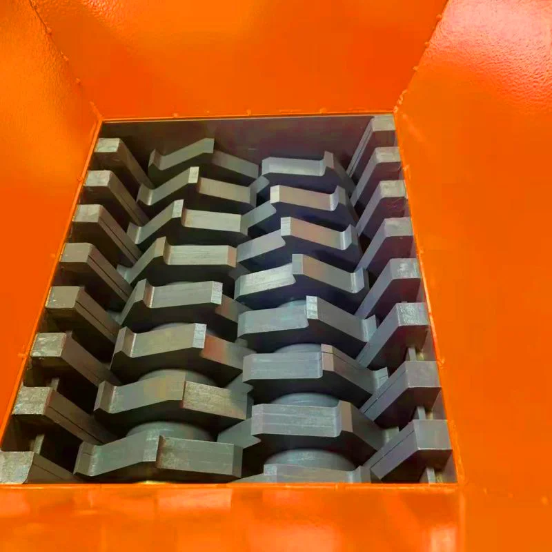 Industrial Cardboard Double Shaft Shredder/Waste Wood Pallet Double Shaft Shredder