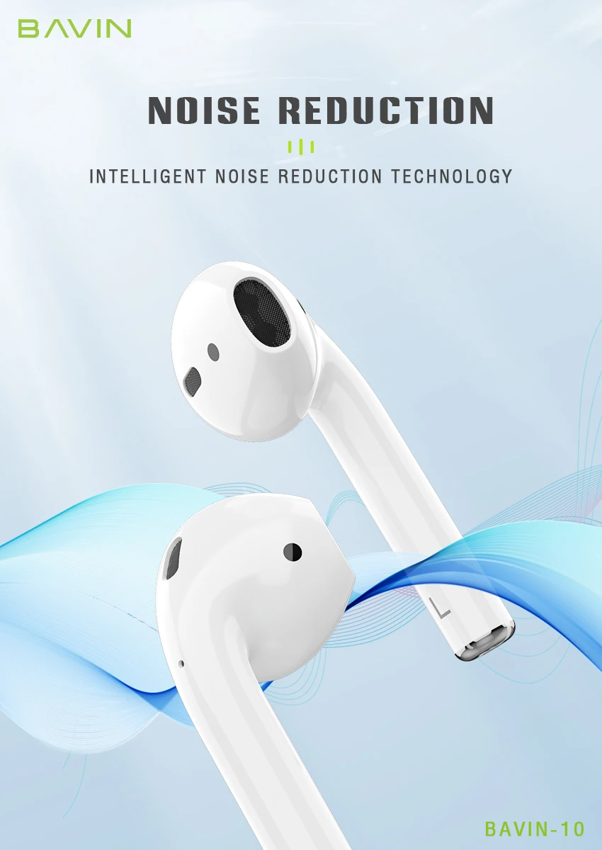 hot selling bavin-10 wireless headset 5.1 version high quality stable
