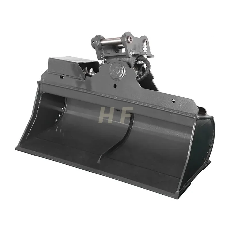 Durable hydraulic cleaning tilt bucket tilting mud bucket for excavator accessory