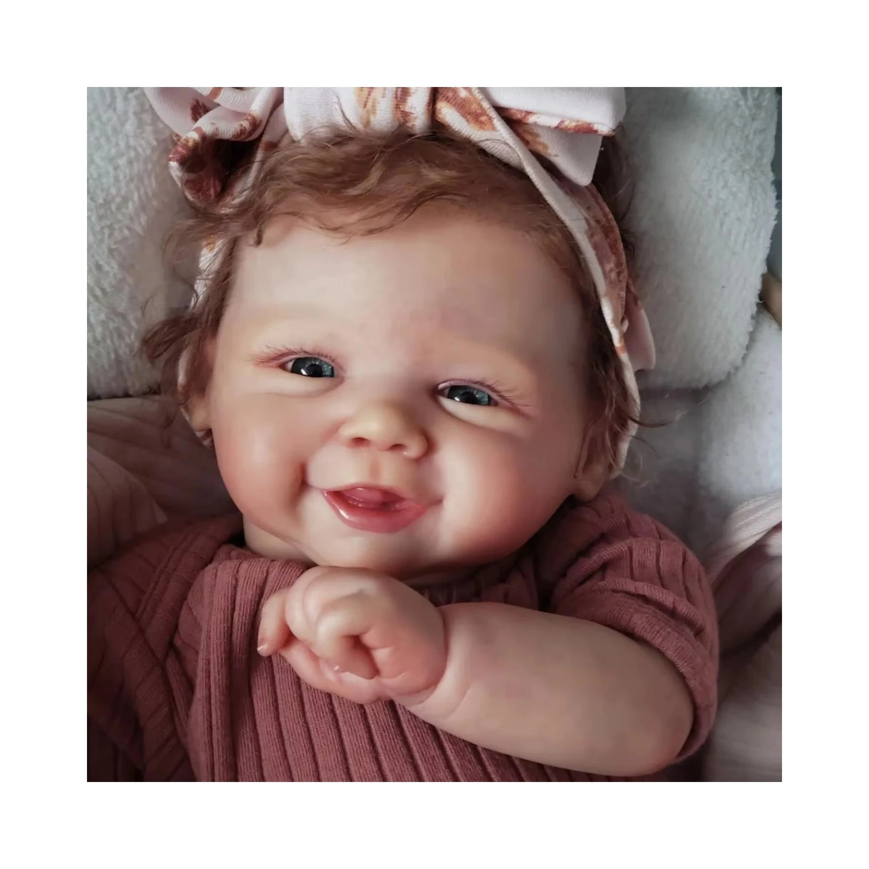 Lifereborn Smiling Awake Reborn Dolls Toddler Girls Dolls Beb Reborn Boneco Silicone Slido Reborn Baby Dolls For Girls