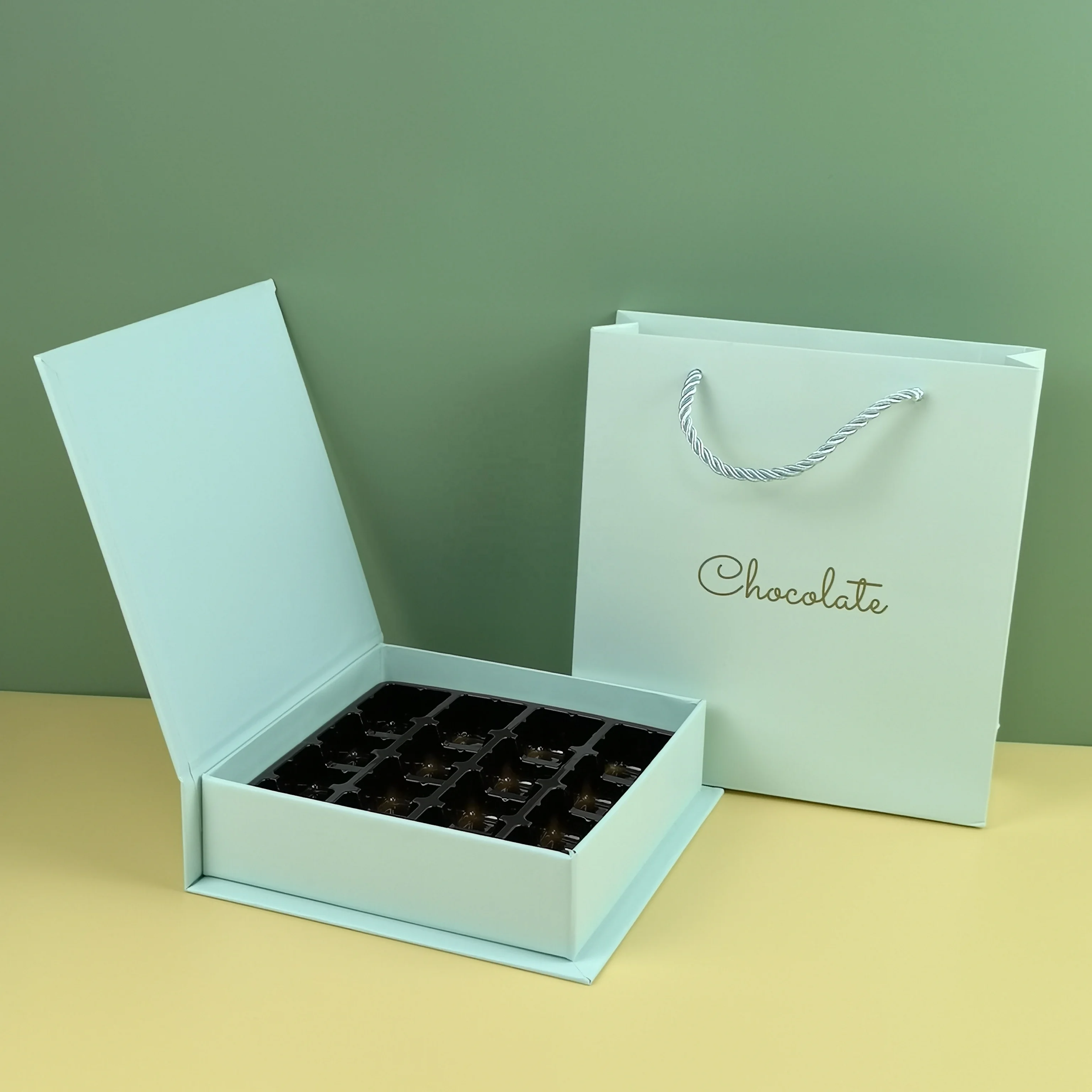 Yark childproof empty rectangle packaging chocolate bar box