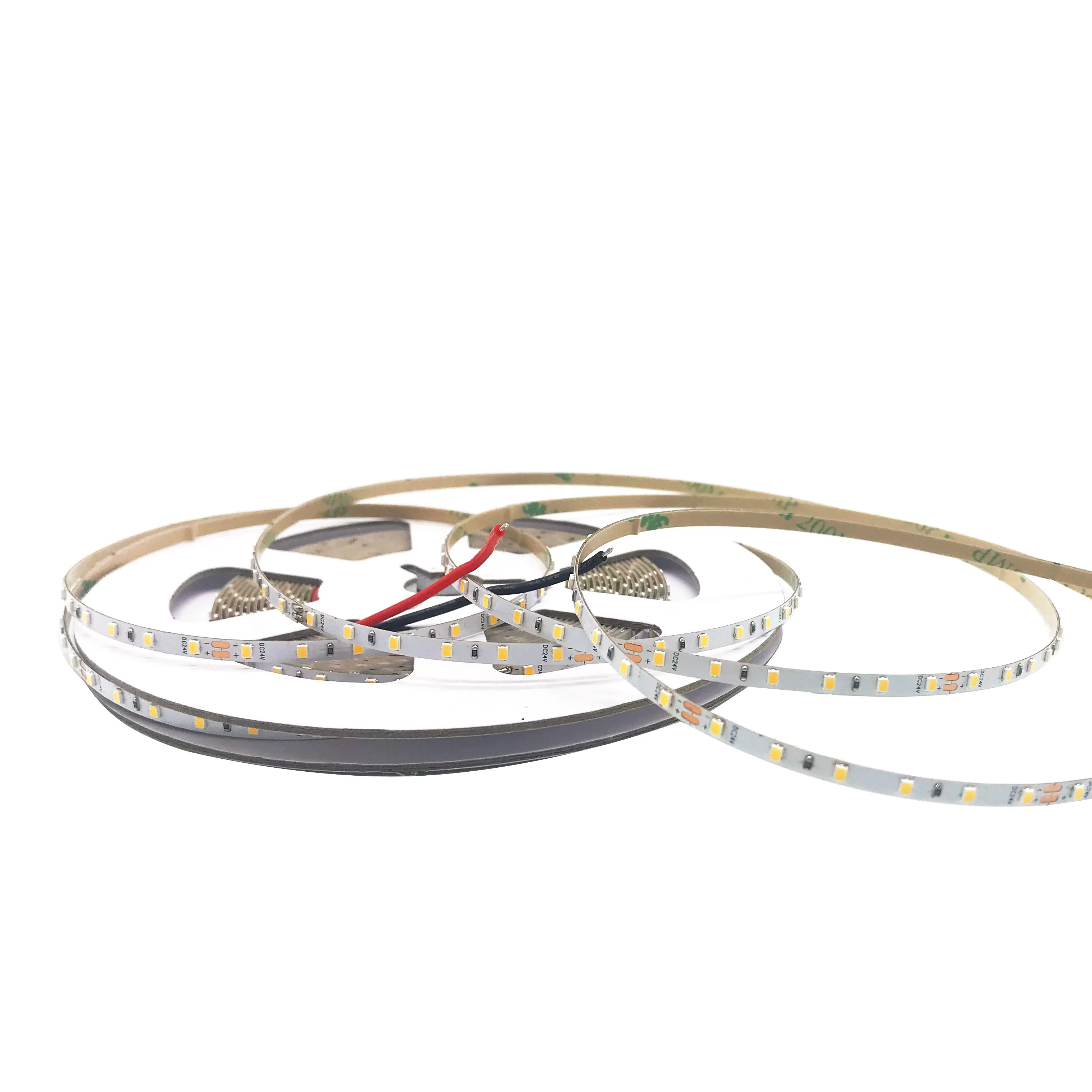 
Ultra thin 3.5mm LED Strip light 24v smd 2216 high density LED Flexible 2700K/3000K/4000K/6000K LED strip tape light 