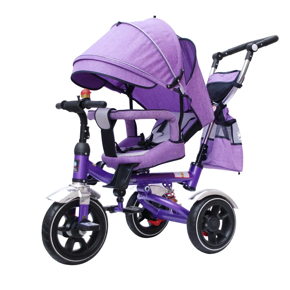 Bicycle children stroller baby tricycle kids with trailer
