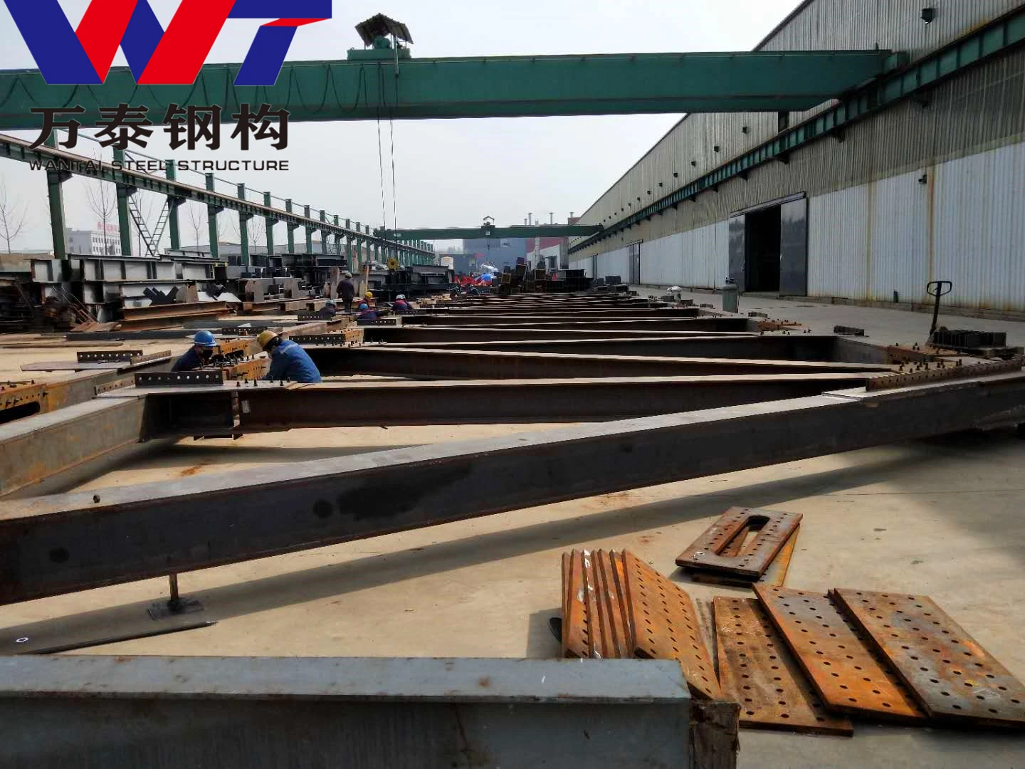 
Through Truss Bridge Railway Steel Bridge 