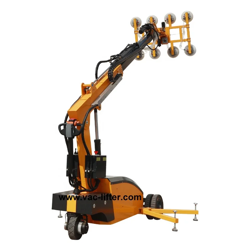 CouWidely Used Durable Use Suction Cups Counterbalance Electric Vacuum Lifter For Cement Board And Glass Lifting Crane