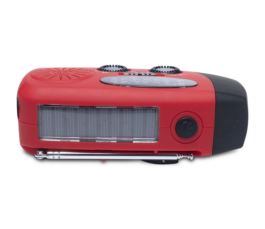 
hot selling amazon usb am fm portable dynamo emergency solar hand crank radio 