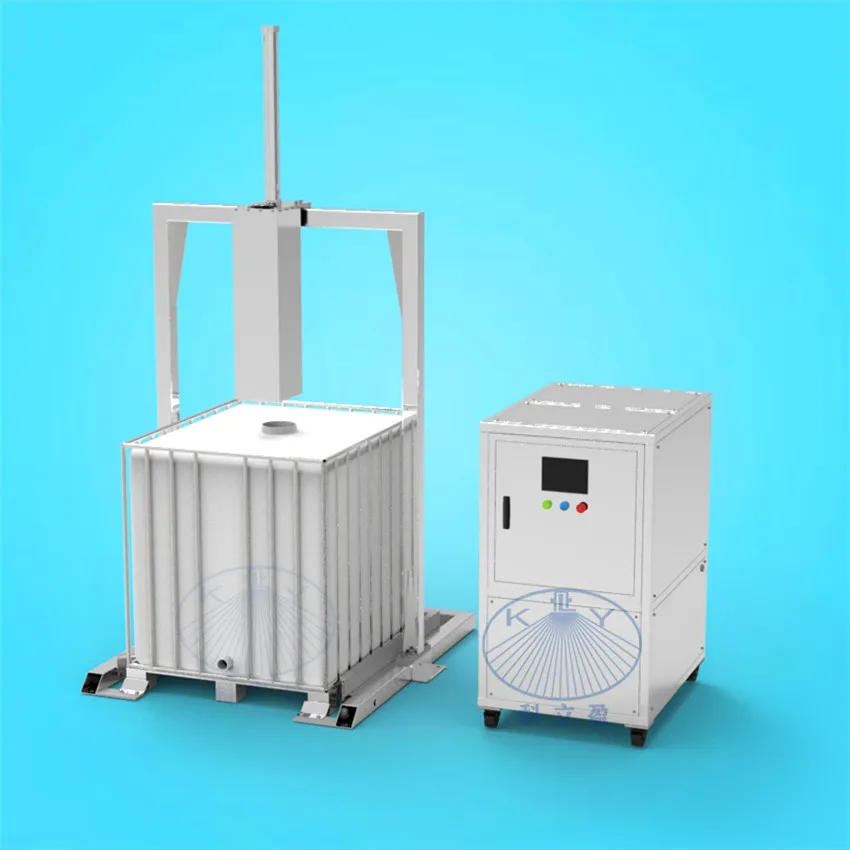 Очистка IBC и tote автоматическая мойка моечная станция высокого давления ibc