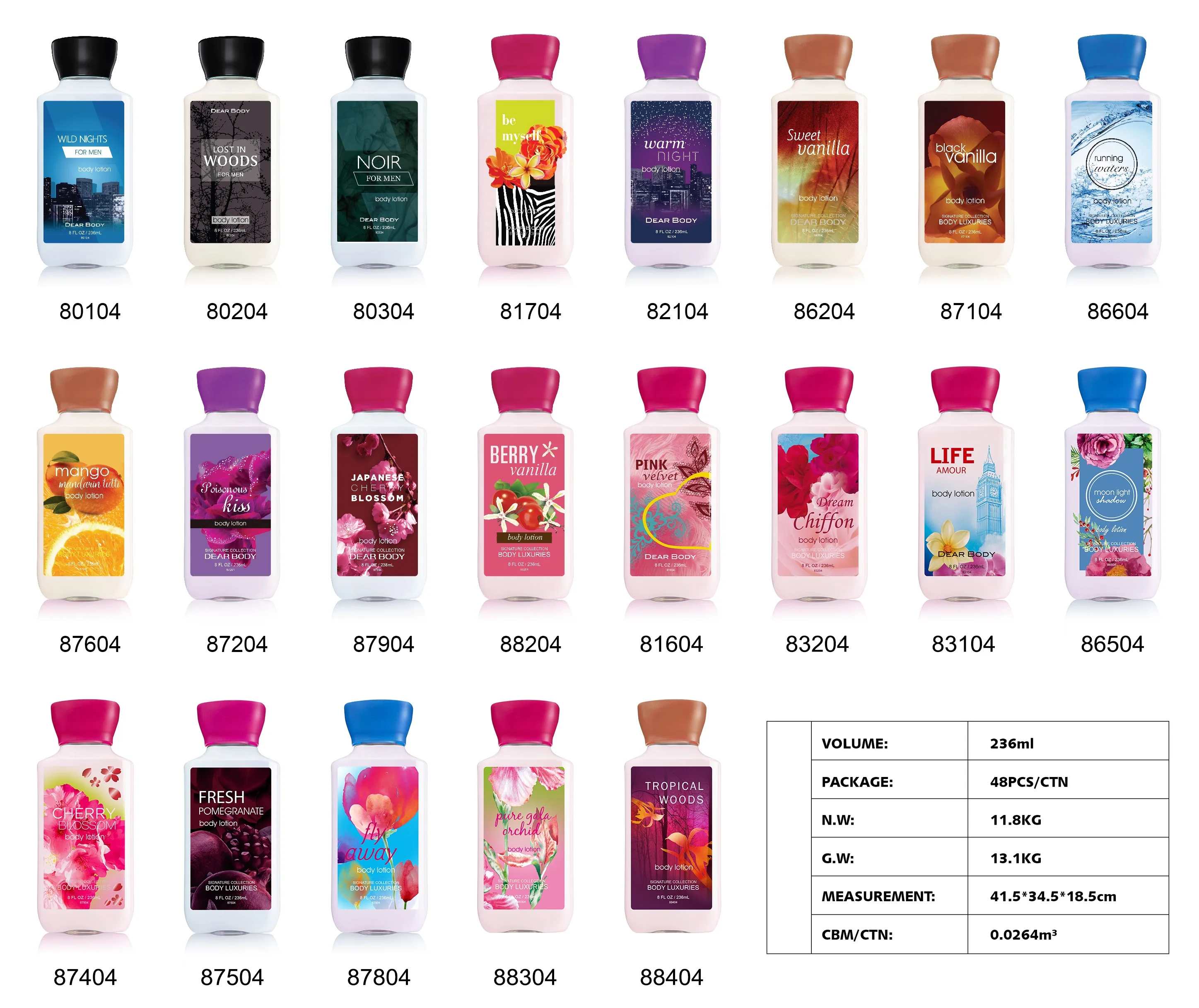 Body lotion combination deeply Moisturizing Whitening  Body lotion