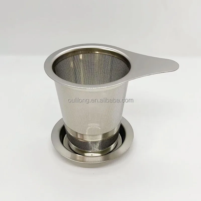 Extra Fine Tea Steeper Stainless Steel Mesh Tea Infuser Strainer for Loose Leaf