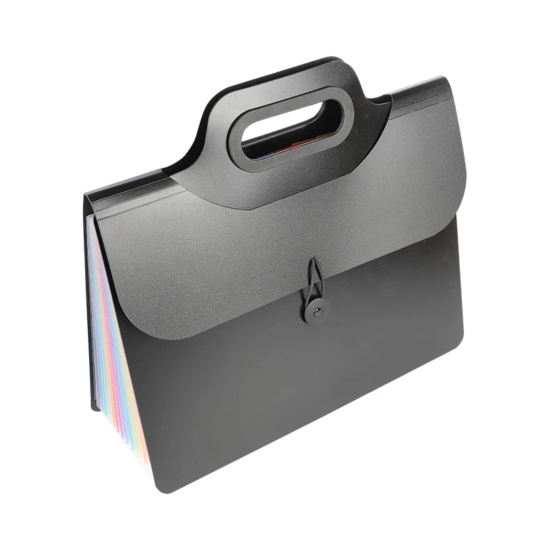 Competitive price Expanding File Folder 24 Pockets Multi Color Accordion A4 Document Organizer