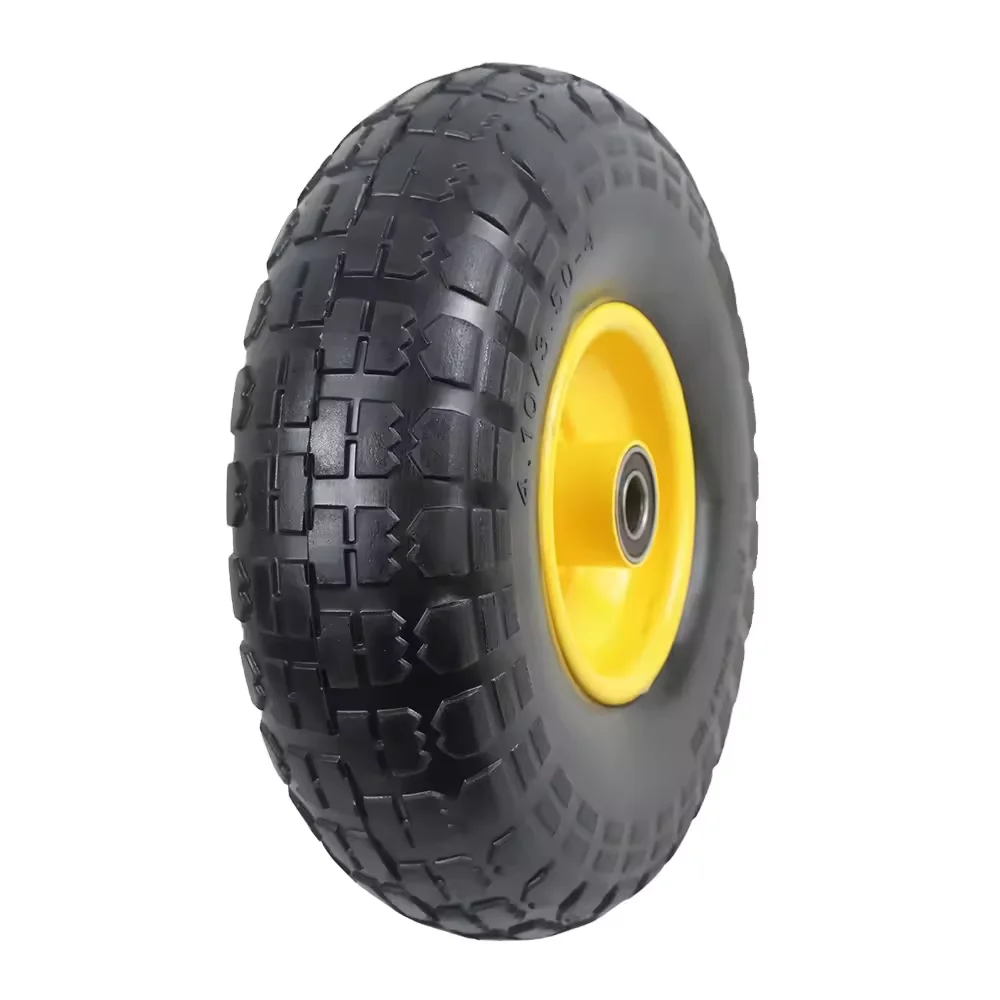 4.10 3.50-4 Carrucha wheels Heavy-Duty Platform Cart Hand Truck wheel Dual Purpose Dolly Cart and Push Cart Wheels