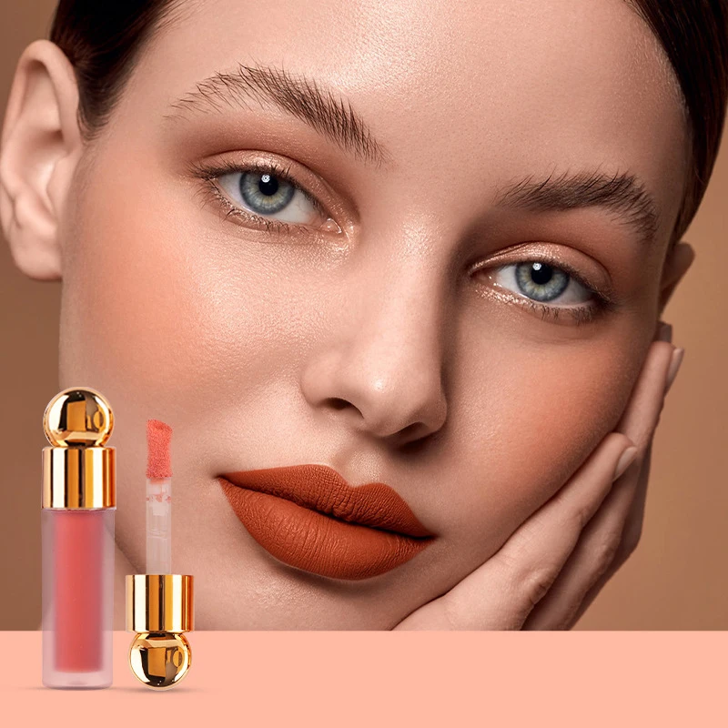 OEM No Logo Cruelty Free Pink Eye Shadow Lips Tint Vegan Cream Liquid Blush on Cheeks Private Label Liquid Blushes Makeup