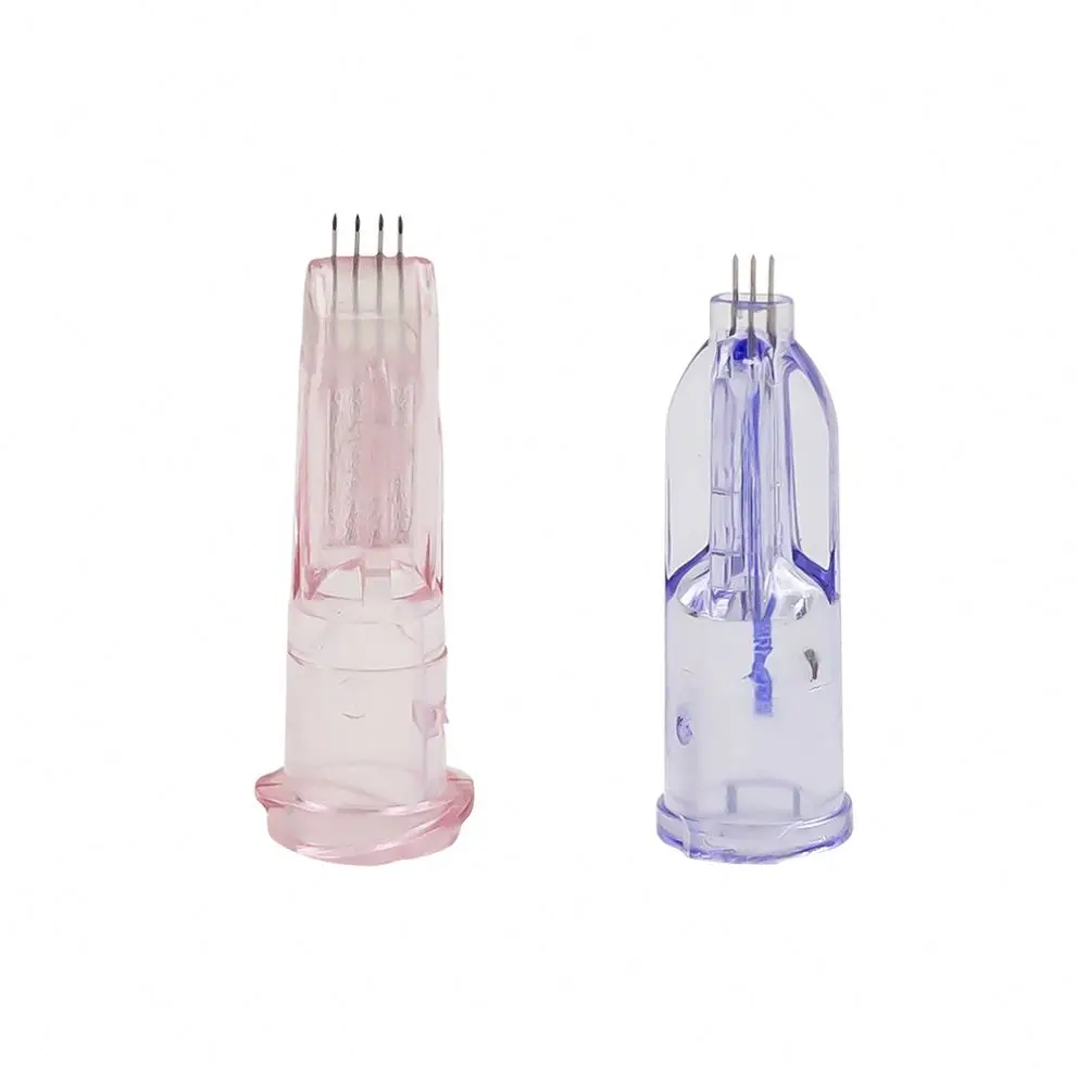Nanosoft Stainless Steel Material 3 Pins Nanosoft Needle 34G Nanosoft Needles 0.6Mm For Anti-Puffiness