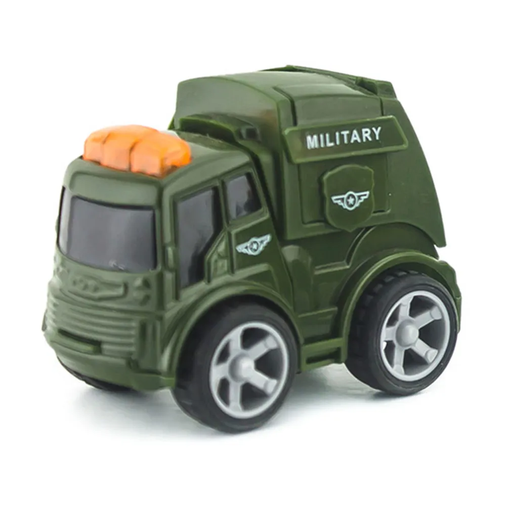 Армейский зеленый масляный грузовик, Боевая мощность, военная модель, инерционные фрикционные автомобили, игрушечный армейский Танк для мальчиков