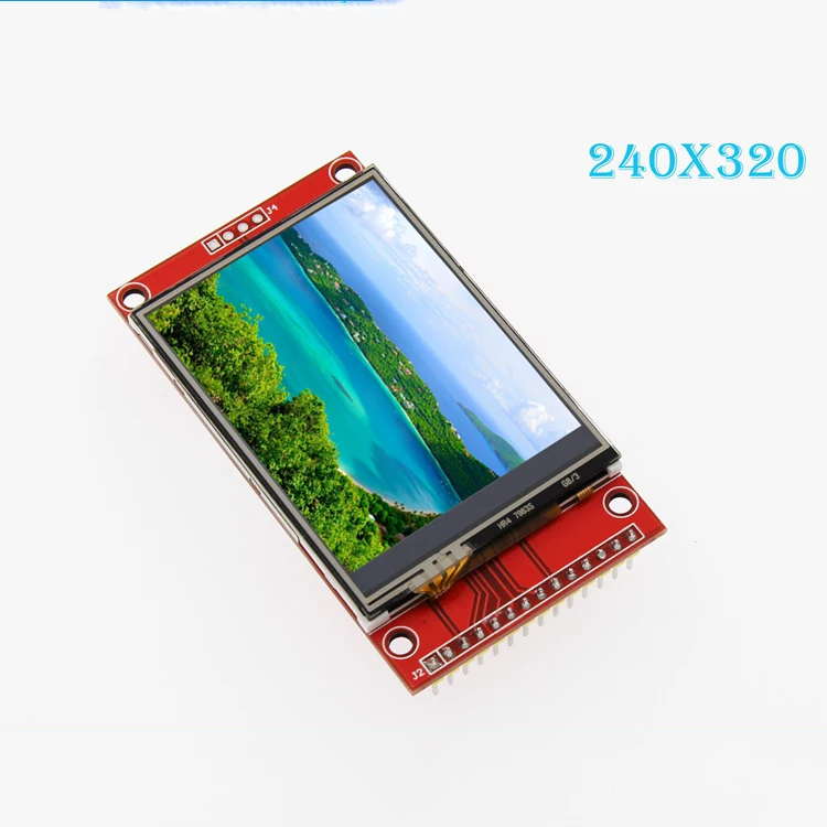 Высокое качество 320*240 ЖК-экран дисплей 2,4 "ЖК-дисплей TFT при измерении ёмкости отображаются чётко панель для промышленных машин