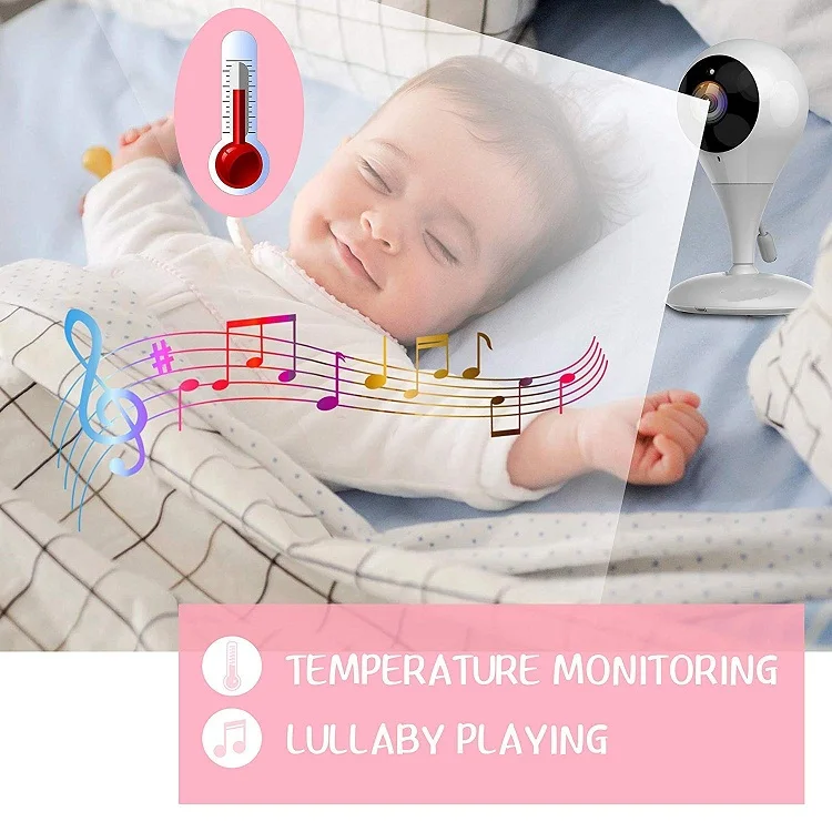  2 4 ГГц беспроводной цифровой видео мониторинг Bebe телефон смарт-камера
