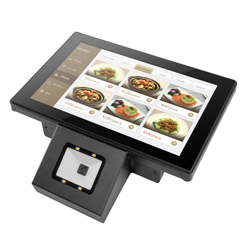 10.1inch Price Kiosk Pos System Touch Screen Android Windows Price Checker with Barcode Scanner for supermarket