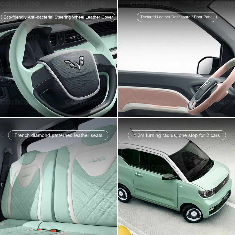 Battery Electric Cars Wuling Mini EV 4 Seater 170 km 215kw 300km 170 215 300 km
