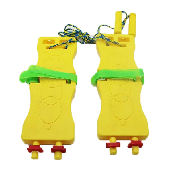Kindergarten sense integration team training synchronous game shoes sensory toys connectable balance board feet synergy board