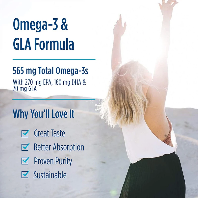 Натуральный полный Omega3 лимонный ароматизатор гели 565 мг Омега-3 здоровая поддержка кожи положительный результат Non-GMO рыбий жир мягкие в капсулах