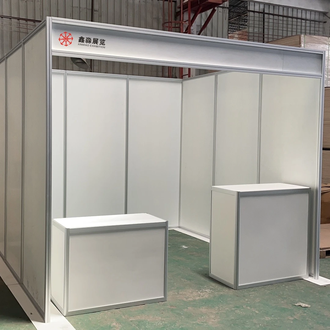 Folding Counter for Exhibition Booth,Portable Easy to installation Tradeshow Stand Counter Information Desk for Sale