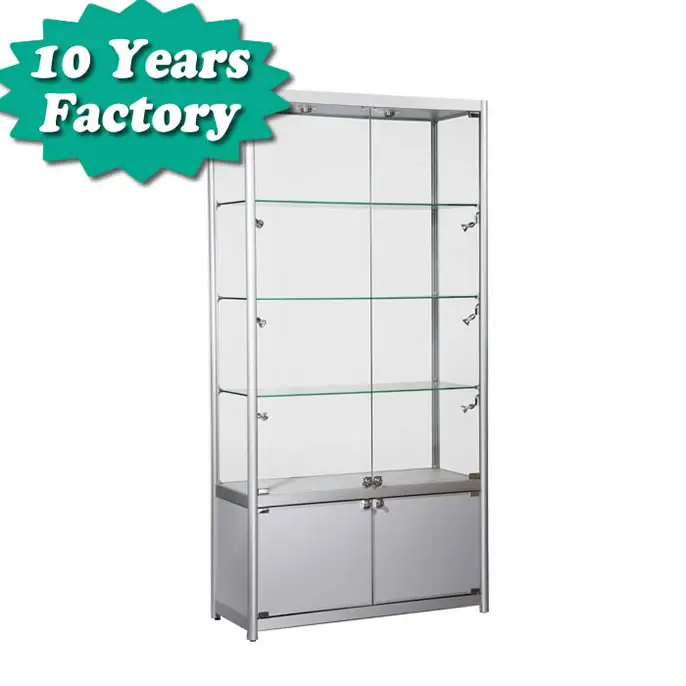 exhibition display showcase cabinet
