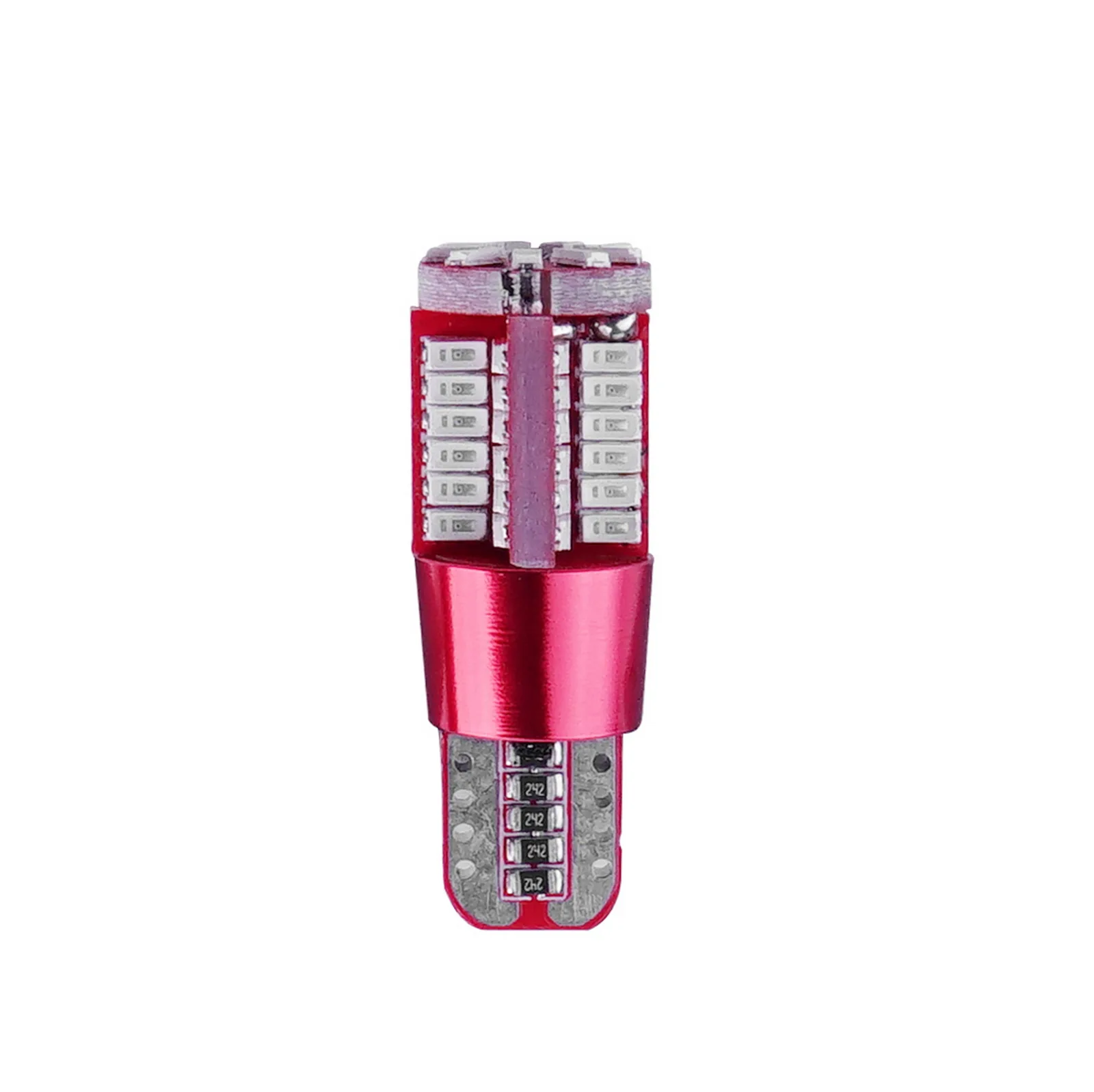 Новый индикатор лучший Canbus 12 В 57smd 3014 Красная Лампа 194 Светодиодные фары с двумя