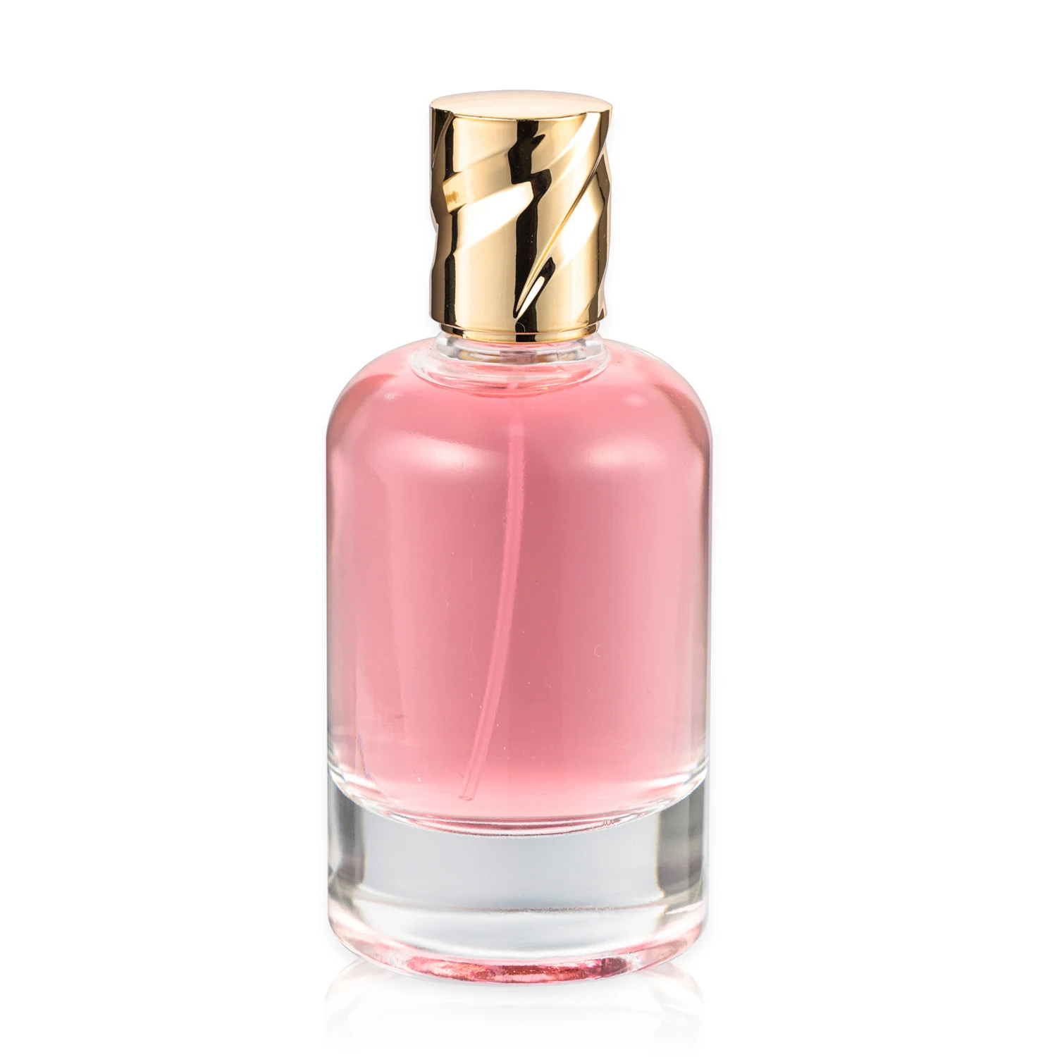 New Perfume Bottle Packaging Custom Luxury clear 50ml 100ml perfume spray glass bottle