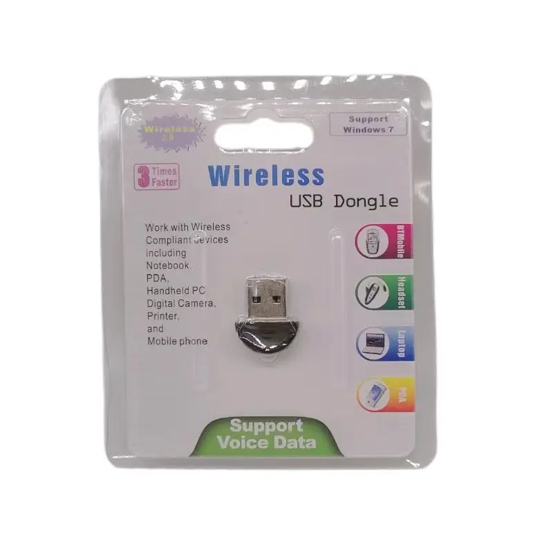 Factory direct sales Support Windows system Small and portable Plug and play Mini wireless USB Dongle 2.0 Receiver Adapter