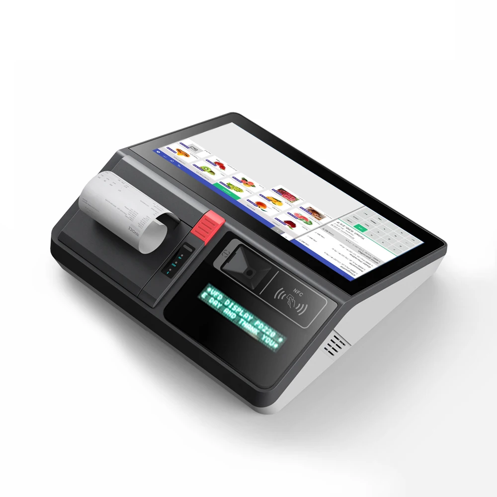 11 6 дюймов настольный сенсорный экран Windows Pos система с 58/80 мм Термопринтер nfc планшет