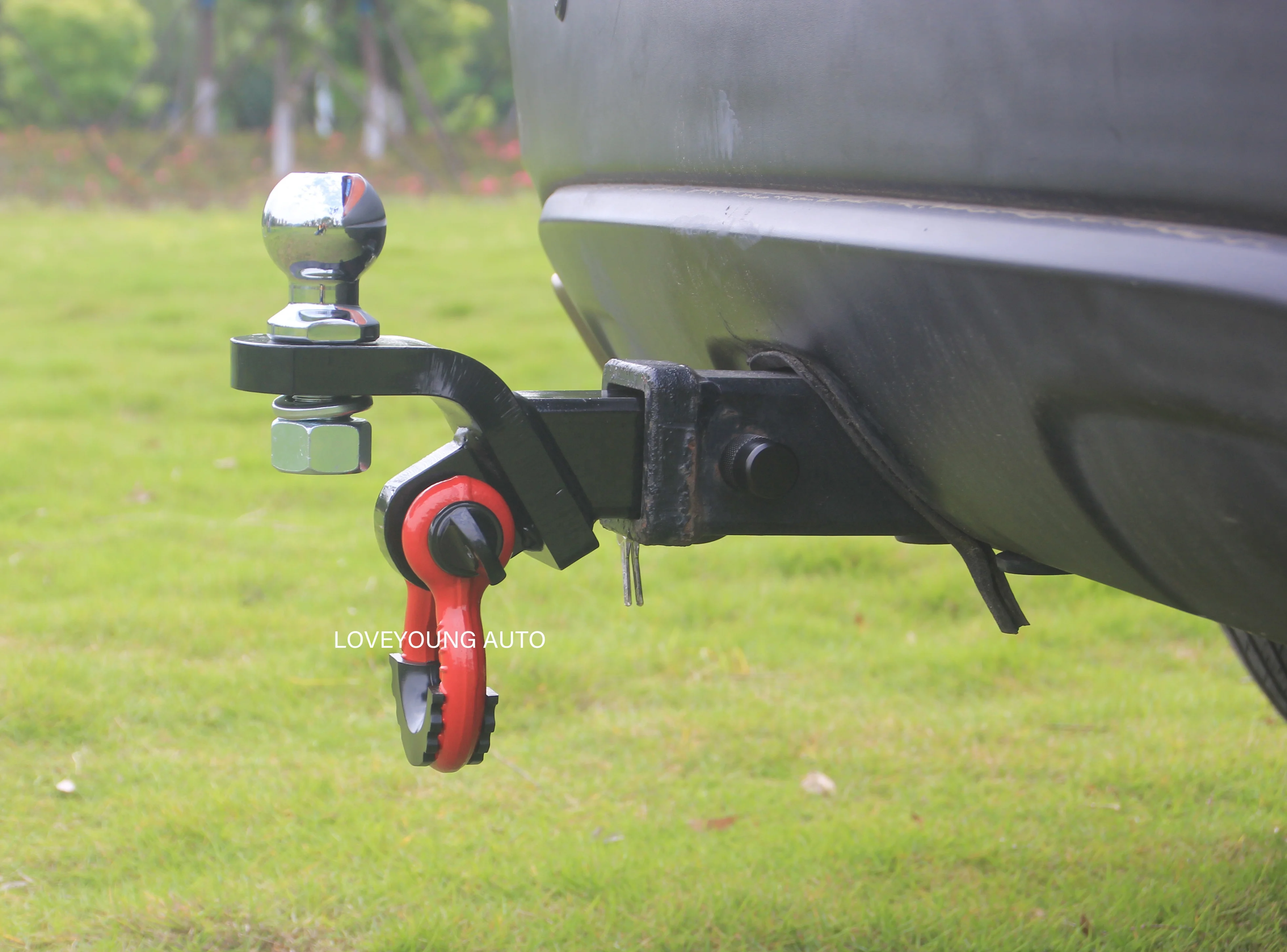 Towing Accessories Car Tow Hook eavy Duty Trailer Hitch Ball Receiver Hitch  Mount