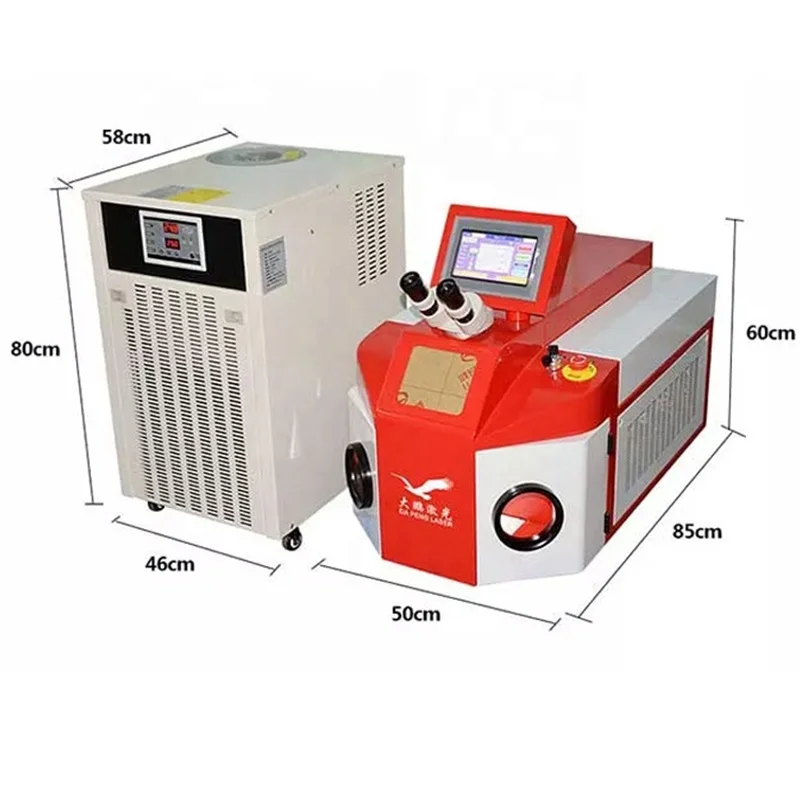 Precise Jewelry Welding Laser Welding Bead Bracelet Soldering Machine For 18K Yellow Gold