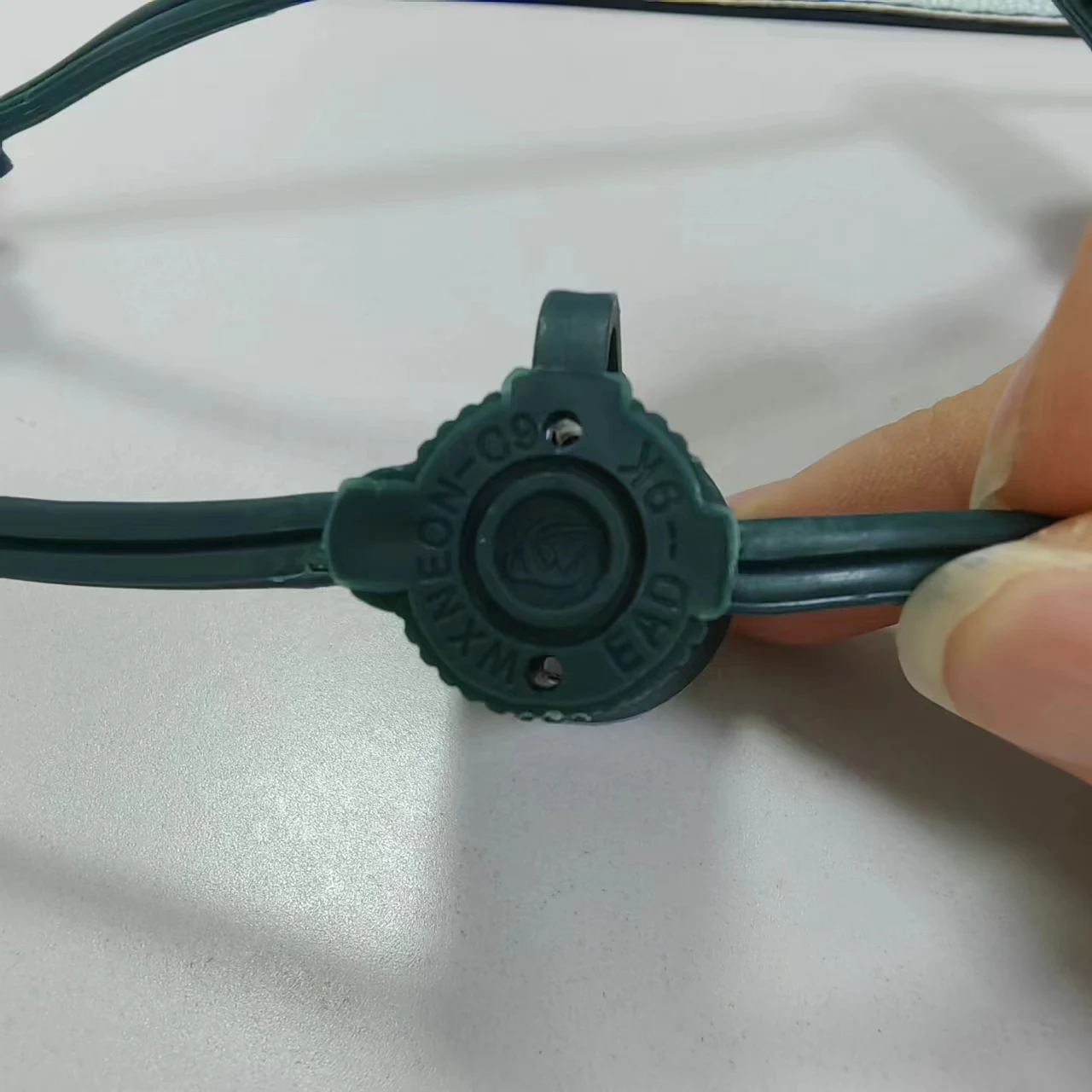 Рождественское украшение для улицы 1000 футов розетка SPT-1 18awg E17