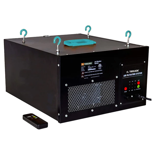 3-скоростной с дистанционным управлением (300/350/400 куб ФТ/мин) блок фильтрации воздуха системы вентиляции свежего воздуха