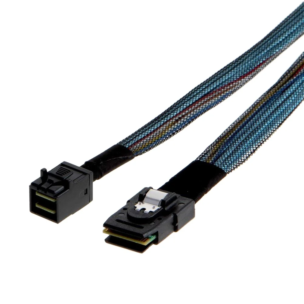 Internal Mini SAS SFF-8643 to Mini SAS 36Pin SFF-8087 HD 12Gbps Data Server Hard Disk Raid Cable
