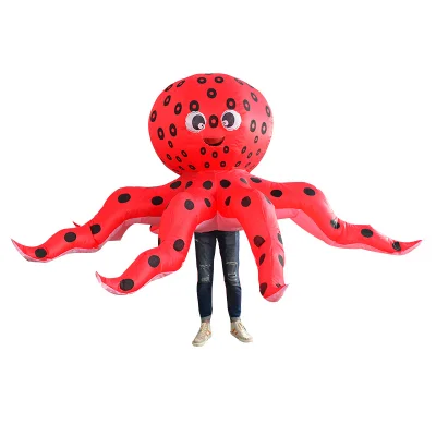 New Halloween Funny Octopus Doll Costume Funny Anime Characters Bar Dance Party Cosplay Inflatable Costume