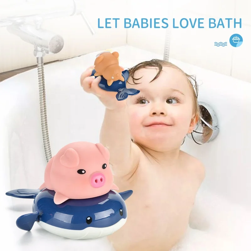  Оптовая продажа экологичный пластиковый резиновый водный спрей КИТ Детские Игрушки для ванны набор детей