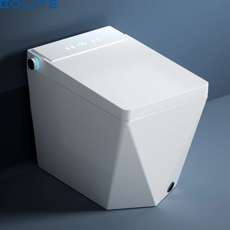 2023 matte black bathroom ceramic intelligent toilet bow Automatic operation sanitary ware smart bidet electronic Toilet