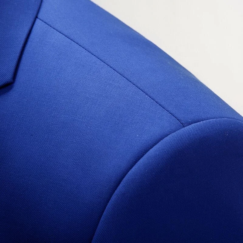 High Quality MTM Made to Measure Custom Bespoke Handmade Man Suits Royal Blue Coat Pant Wedding Turkey Italy Men Suit