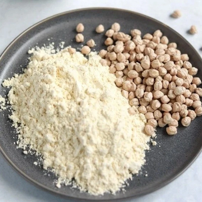 Factory Supply Non-GMO Pure Natural Plant Based Chickpea Protein 70% Isolate Powder Dietary Supplement